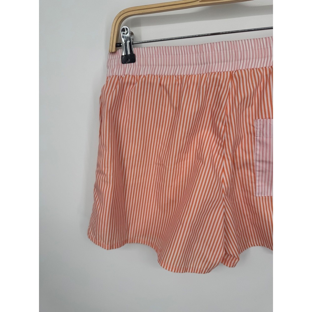 NWT Peepermayo Shorts Women's 4 Red White Striped 100% Cotton Drawstring Classic - Picture 4 of 12